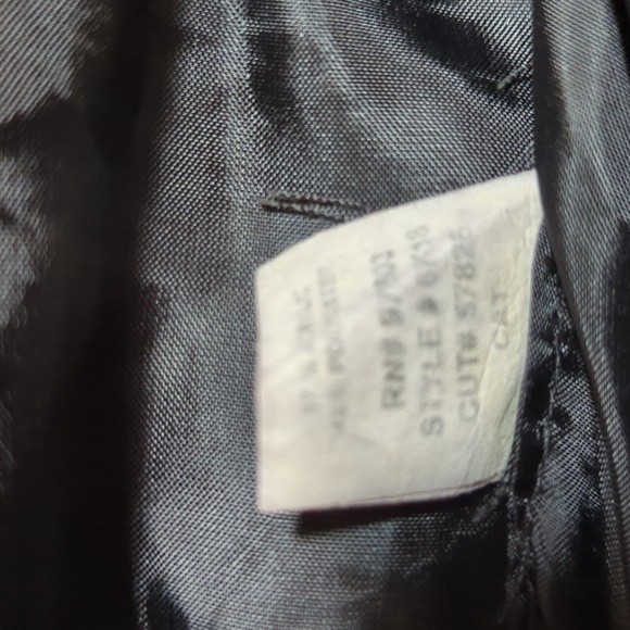 ing Women's Lined Metallic Thread Plaid Cropped Jacket w/Front Zipper Size Large - Picture 8 of 13